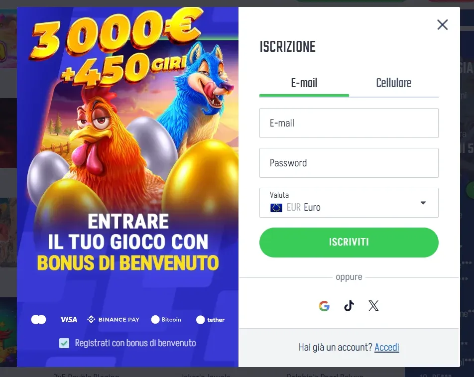 Winnita casino login
